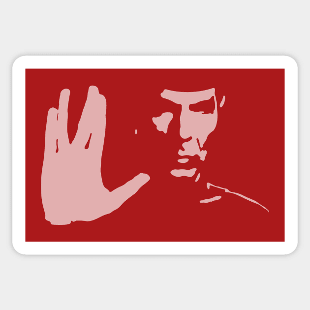 Live Long and Prosper Sticker by GraphicGibbon